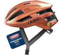 ABUS Casque PowerDome MIPS – Léger, aéré, protection contre les chocs – Goldfish Orange S