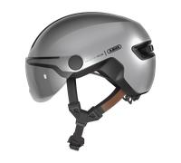 ABUS CASQUE VÉLO HUD-Y ACE - S - CASQUE VÉLO HUD-Y ACE - ARGENT