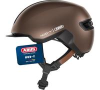 ABUS Casque vélo urbain Hud-Y Cuivre métallique S (51 - 55 cm)