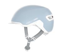 Casque ville abus hud y pure aqua bleu clair blanc