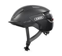 ABUS Casque Vélo PURL-Y ACE avec Lumière LED, Gris Foncé, Taille S