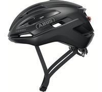ABUS Casque Vélo Taipan LED Gravel et Route, velvet black, L