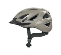 ABUS Stadtthelm Urban-I 3.0 - Casque de vélo avec feu arrière, visière et fermeture magnétique - pour femmes et hommes