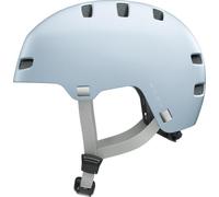 ABUS Casque de vélo XOXO urbain – style patineur, mentonnière optimisée – S Bleu