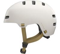 ABUS Casque vélo XOXO ECO, casque urbain style skate, taille M, Taupe