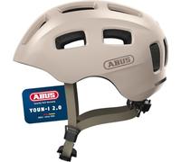 ABUS Casque Vélo Youn-I 2.0, Beige, Taille S