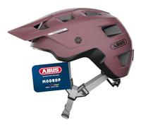 ABUS Casque VTT MoDrop, Rouge, S - Protection Vélo Tout-Terrain