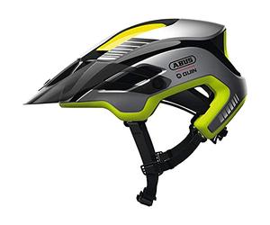 ABUS Casque VTT MonTrailer Quin - Casque de vélo intelligent avec détection de collision et système d'alarme SOS - Unisexe