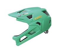 ABUS Casque Fullface VTT YouDrop FF Enfants et adolescents Mentonnière amovible Vert S