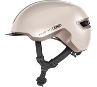 ABUS Casque vélo HUD-Y – LED arrière magnétique rechargeable, fermeture magnétique – Unisexe