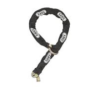 ABUS Chaîne 12KS Loop - Sécurité supplémentaire pour scooters, motos, vélos - longueur 120 cm, Noir