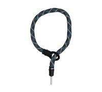 ABUS Chaîne à encastrer pour antivol de cadre IvyTex Adaptor Chain 6KS - Antivol pour vélo avec gaine antisalissure et anti-humidité - Chaîne forte de 6 mm - Gris, 85 cm