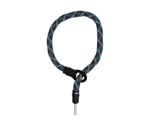 ABUS Chaîne à encastrer pour antivol de cadre IvyTex Adaptor Chain 6KS - Antivol pour vélo avec gaine antisalissure et anti-humidité - Chaîne forte de 6 mm - Gris, 85 cm