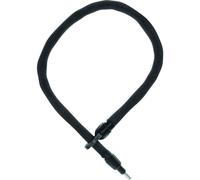 ABUS Chaîne à encastrer pour antivol de cadre IvyTex Adaptor Chain 6KS + sacoche pour antivol ST5950 - Antivol pour vélo avec gaine antisalissure et anti-humidité - Chaîne de 6 mm d'épaisseur - Noir