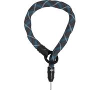 ABUS Chaîne à encastrer pour antivol de cadre IvyTex Adaptor Chain 8KS - Antivol pour vélo avec gaine antisalissure et anti-humidité - Chaîne épaisse de 8 mm - Gris