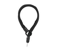 ABUS Chaîne à encastrer pour antivol de cadre IvyTex Adaptor Chain 8KS - Antivol pour vélo avec gaine antisalissure et anti-humidité - Chaîne épaisse de 8 mm - Noir, 100 cm