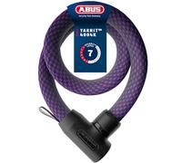 ABUS Chaîne antivol YARNIT 4004K - textile léger pour sécuriser les vélos et les trottinettes électriques - flexible avec niveau de sécurité 7 - longueur 110 cm, violet