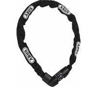 ABUS Chaîne Verrou Tresor 1385-110 Noir Combinaison 110cm Longueur - 7mm