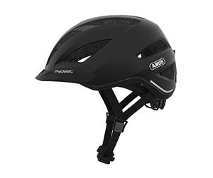 ABUS City-Helm Pedelec 1.1 - Casque de vélo avec lumière arrière pour le trafic urbain - pour femmes et hommes