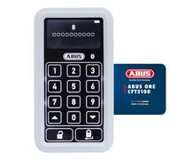 ABUS Clavier Bluetooth CFT3100 - Code Numérique, Compatible HomeTec Pro | Bouton-poussoir sans fil pour porte extérieure, code 5-10 chiffres, écran rétroéclairé, compatible CFA3100