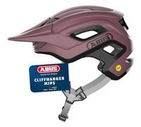 ABUS Cliffhanger MIPS Casque VTT, Blush Red, M