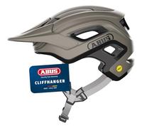 ABUS Cliffhanger MIPS Casque VTT MTB, Dust Grey, L