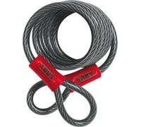 ABUS Câble antivol 1850 – 8 mm x 185 cm – Noir