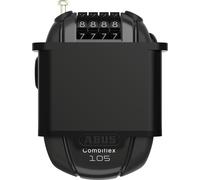 Abus Combiflex Rest 105+ CHR, serrure à câble 105 CM Noir Noir