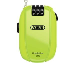 Abus Combiflex StopOver/Break/Rest/Trip, serrure à câble 85 cm Jaune Néon Jaune Néon