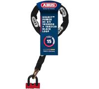 ABUS Antivol à chaîne Granit Power Xs 67 105HB50 10KS Rouge 120 cm