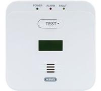 ABUS Détecteur CO COWM510 – 85 dB, bouton de test, capteur 10 ans, écran LCD, blanc