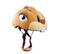 Abus Crazy Safety Casque vélo Enfant Écureuil Jaune S
