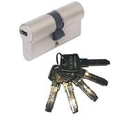 ABUS Cylindre de porte profilé EC550 EC 550 avec 5 clés 30/40 512643
