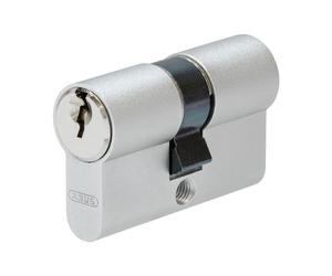 ABUS Cylindre de Porte TI11 ST 25/25 - Court, Fermeture Différente | Résistant aux intempéries, corps en laiton avec protection caoutchouc, anse 6,5 mm, niveau de sécurité 4, 50 mm