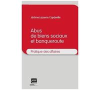 Abus De Biens Sociaux Et Banqueroute