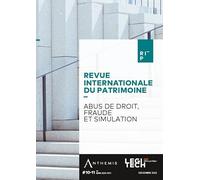 Abus de droit, fraude et simulation: RIP n° 10/11 (Tome 11)