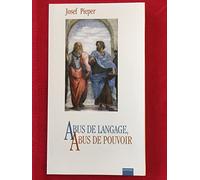 Abus de langage, abus de pouvoir