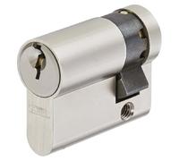 ABUS Demi-cylindre A93NP 10 x 60 mm, nickel nacré, demi-cylindre, serrure, maison, appartement