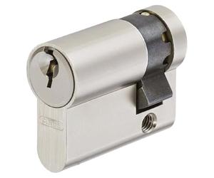 ABUS Demi-cylindre A93NP 10 x 60 mm, nickel nacré, demi-cylindre, serrure, maison, appartement