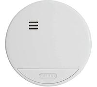 ABUS Détecteur de fumée RWM150 - Pile Longue durée de 10 Ans - pour locaux d'habitation et testé VDS Selon DIN en 14604 - Alarme puissante de 85 DB - Blanc, 5 pièces