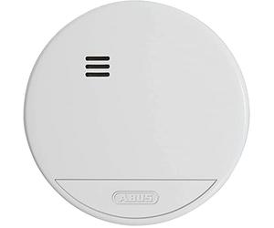 ABUS Détecteur de fumée RWM150 - Pile Longue durée de 10 Ans - pour locaux d'habitation et testé VDS Selon DIN en 14604 - Alarme puissante de 85 DB - Blanc, 5 pièces