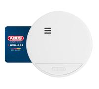 ABUS Détecteur de fumée sans fil RWM165 – Batterie 10 ans, certifié DIN EN14604, 85 dB – Blanc