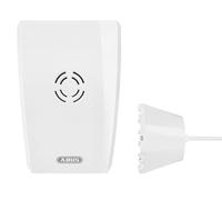 ABUS Détecteur d'eau radio Smartvest Extension du système d'alarme radio | Capteur de sol pour cuisine, cave, salle de bain | Montage simple | blanc | 76916