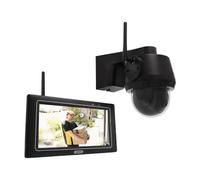 ABUS EasyLook BasicSet PPDF17100 Caméra de Surveillance sans Fil orientable Écran Tactile Détection de Mouvement Enregistrement Fonction interphone Vision Nocturne