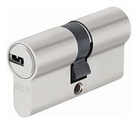 ABUS Cylindre EC-SNP 30/50 mm débrayable nickelé mat pour portes extérieures/entrées d'appartement
