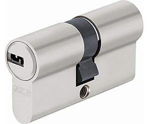Abus EC-SNP Cylindre débrayable pour portes extérieures/entrées d'appartement 30 x 60 Nickelé Mat