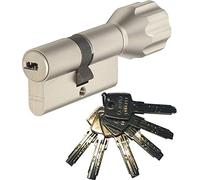 ABUS EC550 Cylindre de serrure à bouton 30/30 mm avec 6 clés