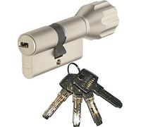 ABUS eC550 longueur du cylindre profil bouton z30/k35mm avec 4 clés