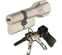 ABUS - EC550 Profil-Cylindre à bouton Longueur Z35/K45mm avec 8 Clés