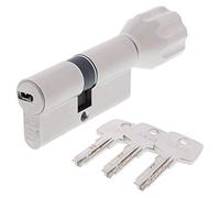 ABUS - EC550 Profil-Cylindre à bouton Longueur Z40/K30mm avec 3 Clés